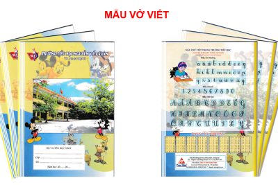 Mẫu đồng phục và vở ghi trường Tiểu học Nguyễn Viết Xuân – Năm học 2023 – 2024