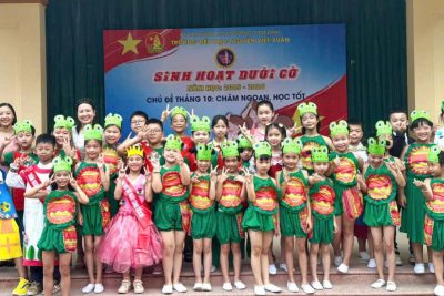 KHỞI ĐỘNG CHUYÊN ĐỀ THÁNG 10 – “CHĂM NGOAN, HỌC TỐT”